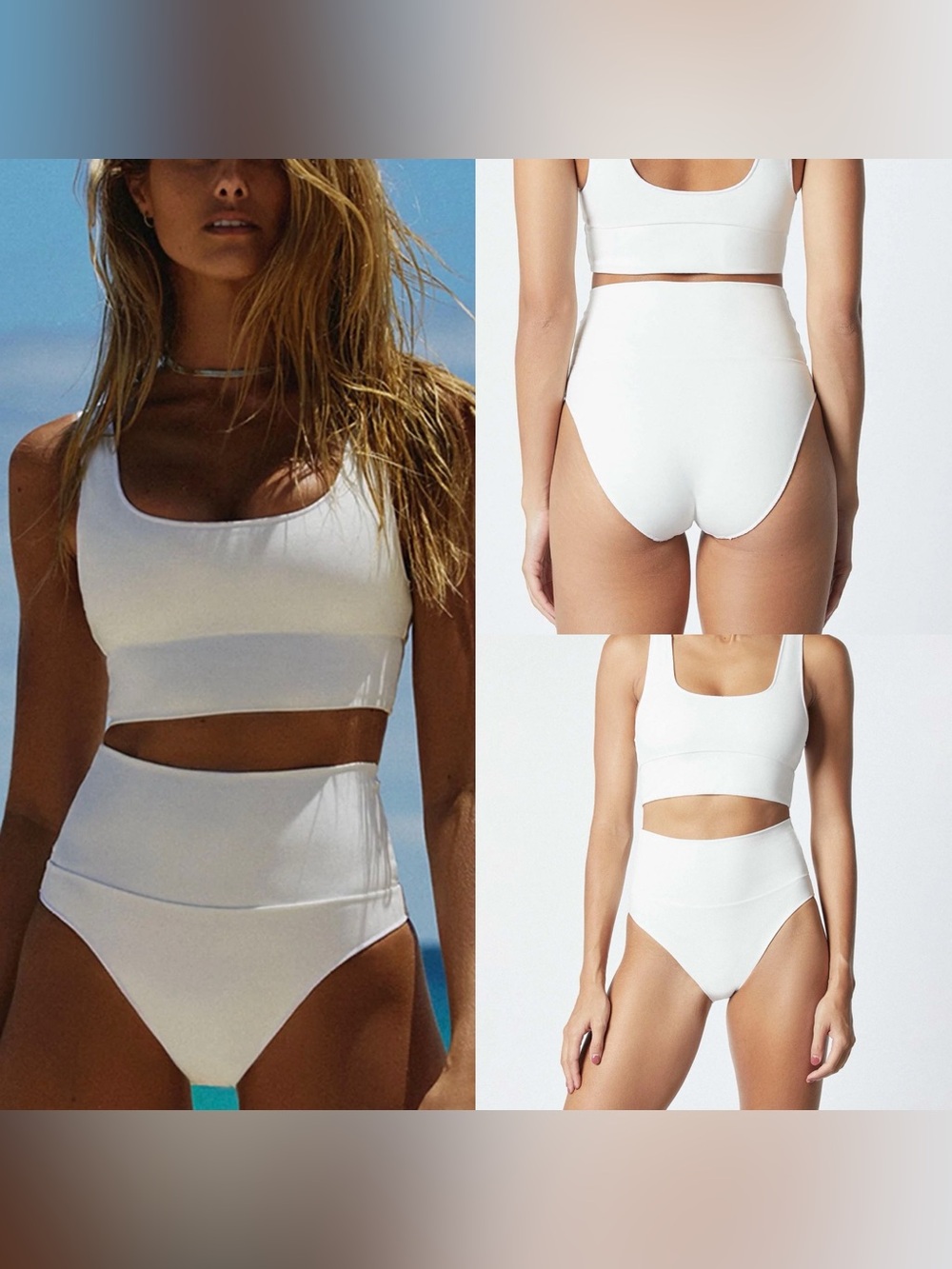 NWT REVOLVE It’s now cool contour high waist pant white bottoms XS